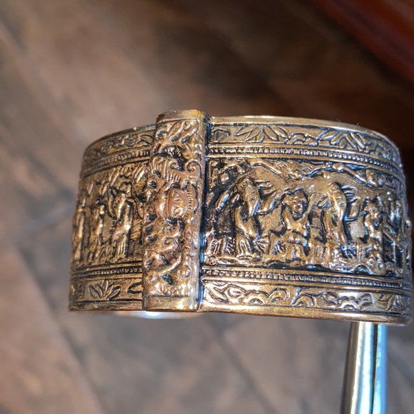 Amy Kahn Russell Solid Bronze Tribal Cuff - Picture 11 of 13